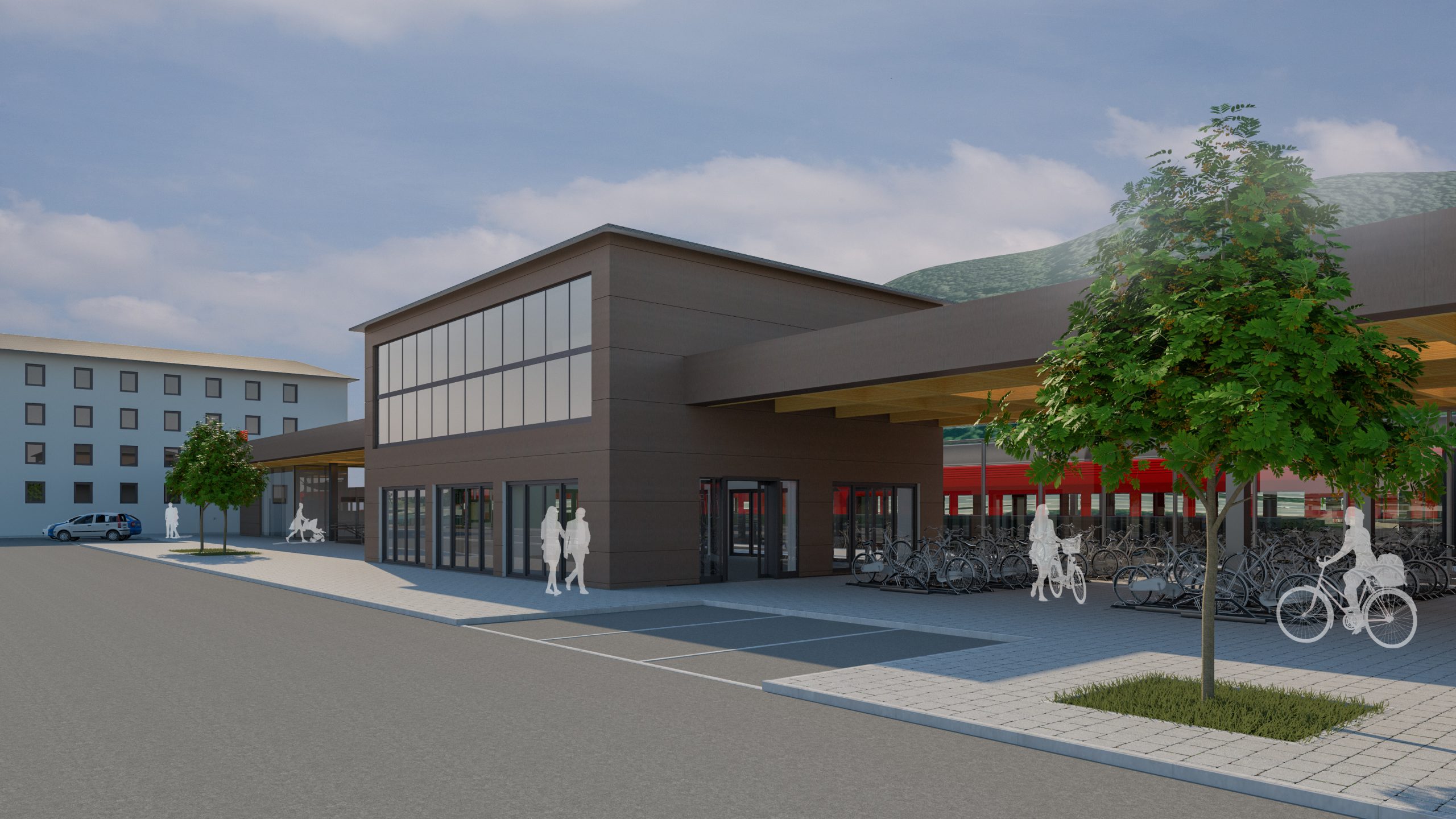 Bahnhof Hall in Tirol